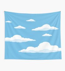 Tela decorativa Las nubes de los Simpson
