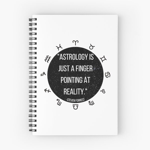 Item preview, Astrology Quote by Steven Forrest, Astrologer Quote, Look To The Stars, Astrology Reading, You Create Reality designed and sold by Black11Flamingo.