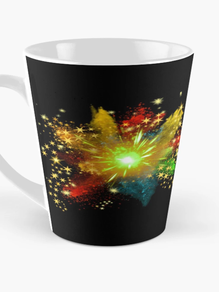 Thumbnail 3 of 4, Coffee Mug, Stars abstract designed and sold by R-FitDesign.