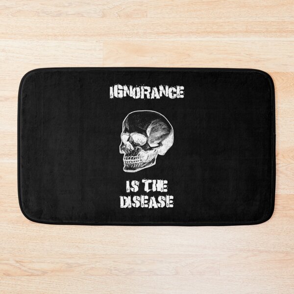 Item preview, IGNORANCE IS THE DISEASE designed and sold by rodmendonca.
