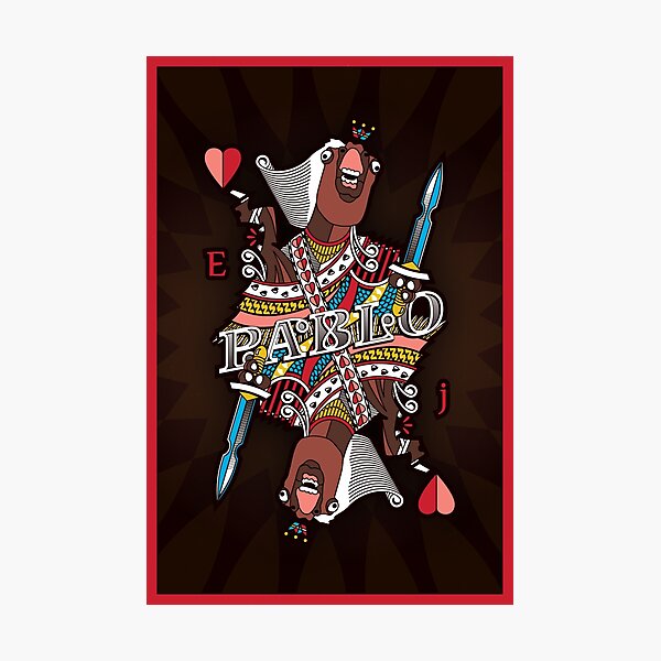 The Pablo Poster Photographic Print