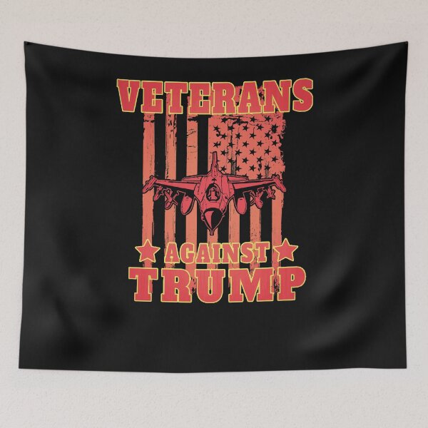 Item preview, Veterans against Trump Antitrump usa memorialday  designed and sold by Leland61.