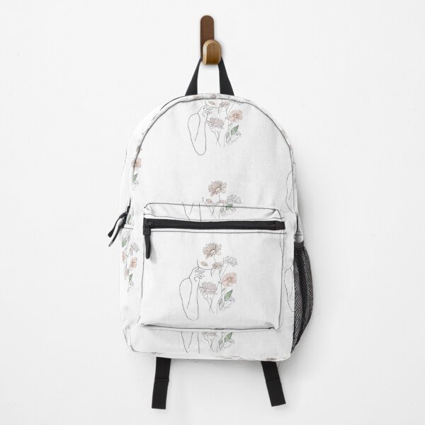 Item preview, Girl and Flower Line Drawing designed and sold by hannahthhh.