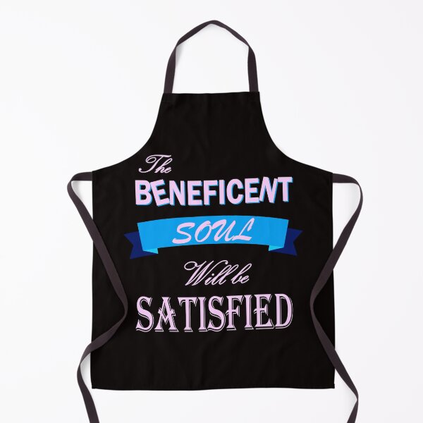 Item preview, Top New Christian scripture bible text The Beneficent Soul Will be Satisfied Proverbs 11:25 designed and sold by LYSandCo.