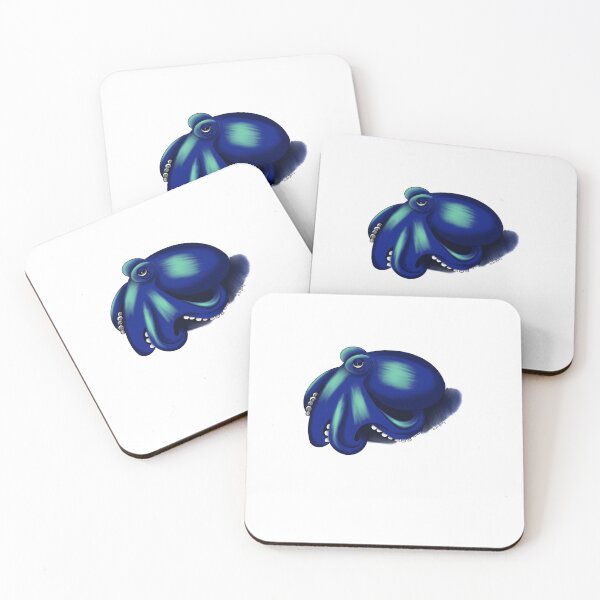 Item preview, Blue Octopus  designed and sold by LeakyBlueberry.