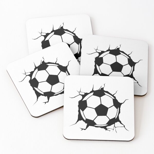 Item preview, Soccer ball, breaking wall design gift for soccer player and coaches designed and sold by BRtisticDesigns.