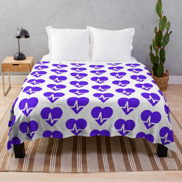 Item preview, Blue Heartbeat designed and sold by Mywaymylife.