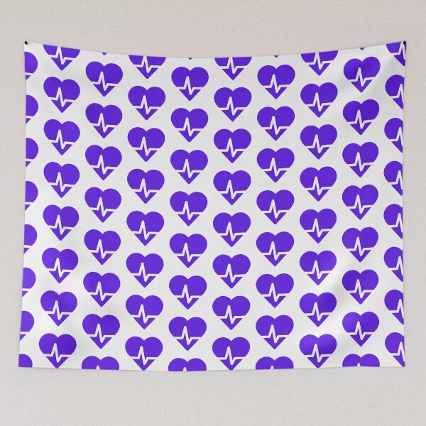 Item preview, Blue Heartbeat designed and sold by Mywaymylife.