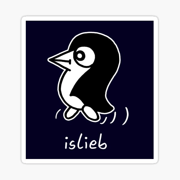 A penguin Sticker