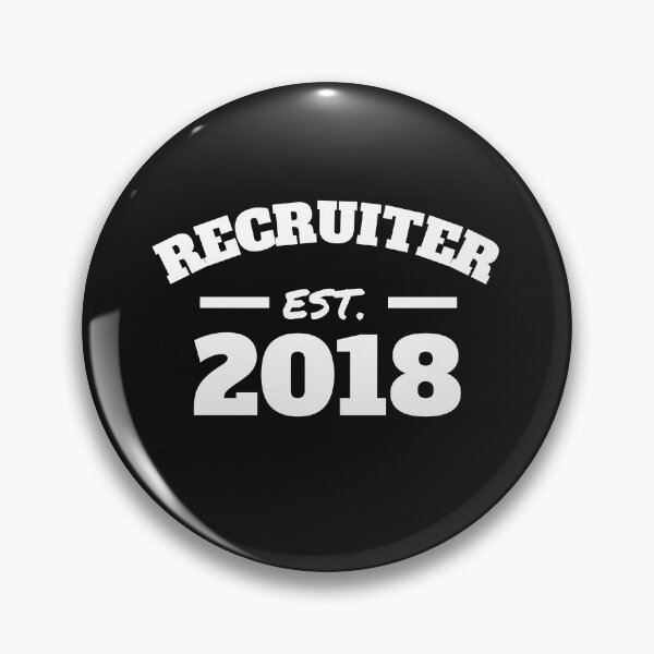 Item preview, Recruiter Est. 2018 designed and sold by Click-Like.