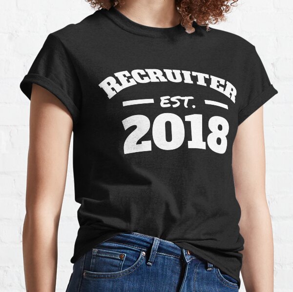 Item preview, Recruiter Est. 2018 designed and sold by Click-Like.
