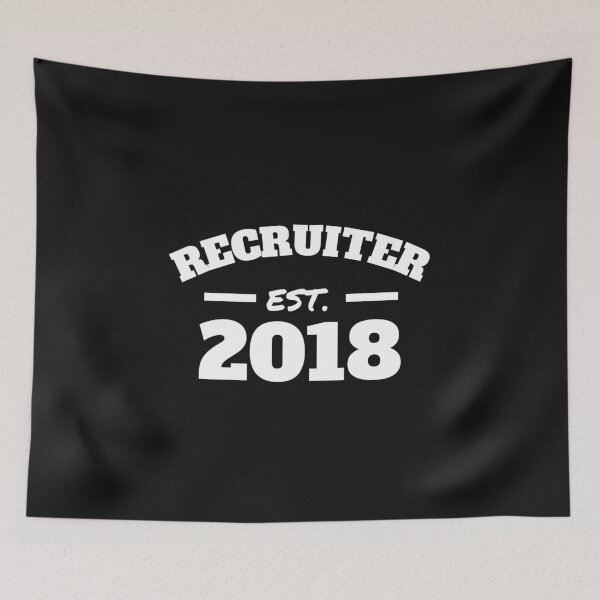 Item preview, Recruiter Est. 2018 designed and sold by Click-Like.
