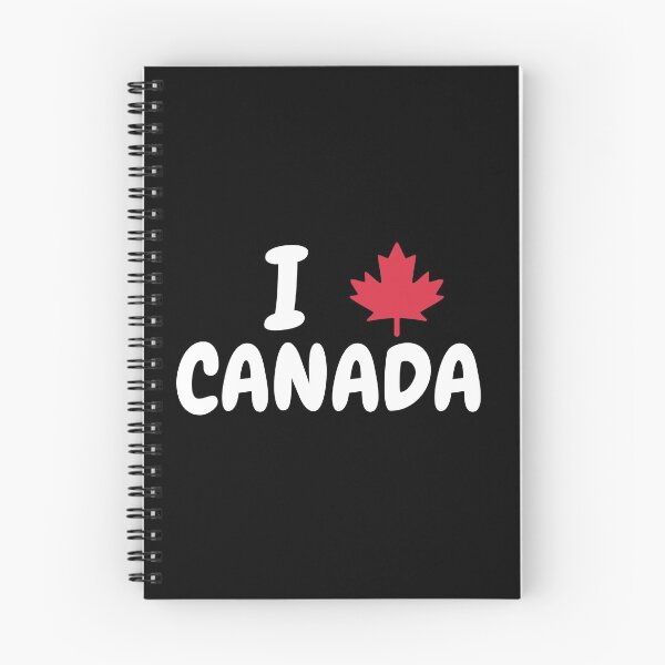 Item preview, I Love Canada Maple Leaf White Text designed and sold by JEL-Designs.