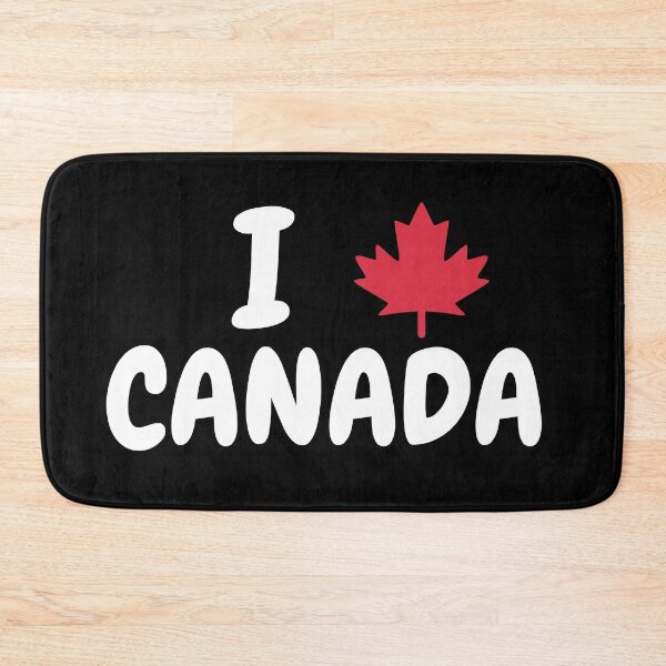 Item preview, I Love Canada Maple Leaf White Text designed and sold by JEL-Designs.
