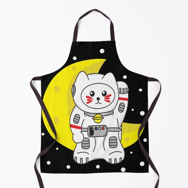 Item preview, Kawaii Maneki Neko Astronaut In The Space designed and sold by YueHeng Creates ⭐⭐⭐⭐⭐.