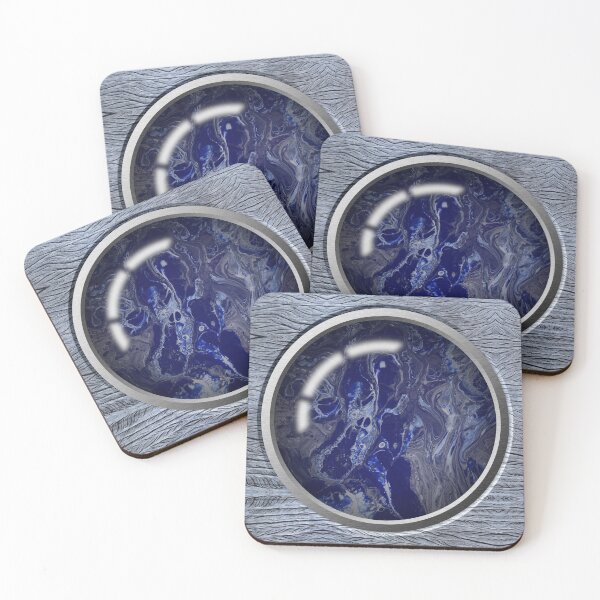 Item preview, Semiprecious: Sodalite in wood designed and sold by Fluid Visions.