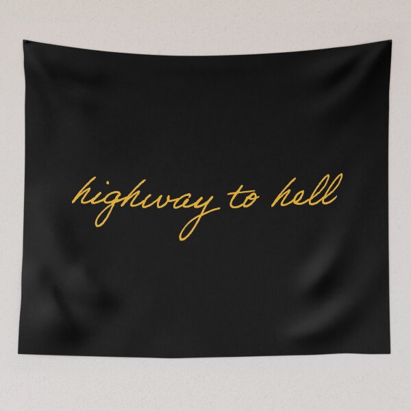 Item preview, highway to hell designed and sold by Feel-GoodPrints.