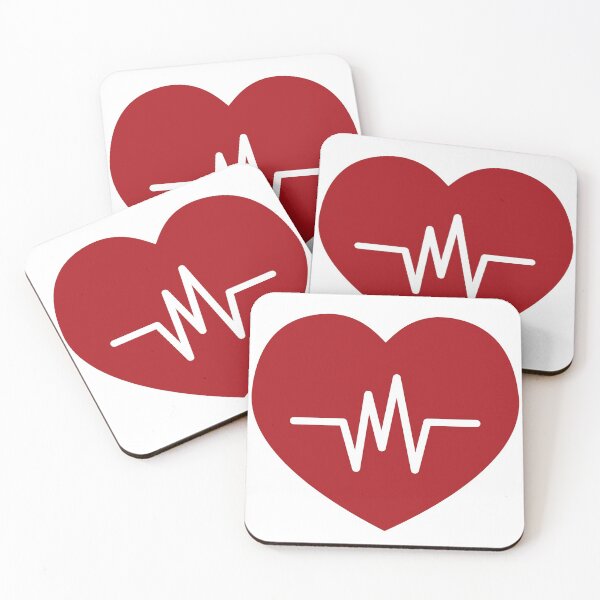 Item preview, Maroon Heartbeat designed and sold by Mywaymylife.