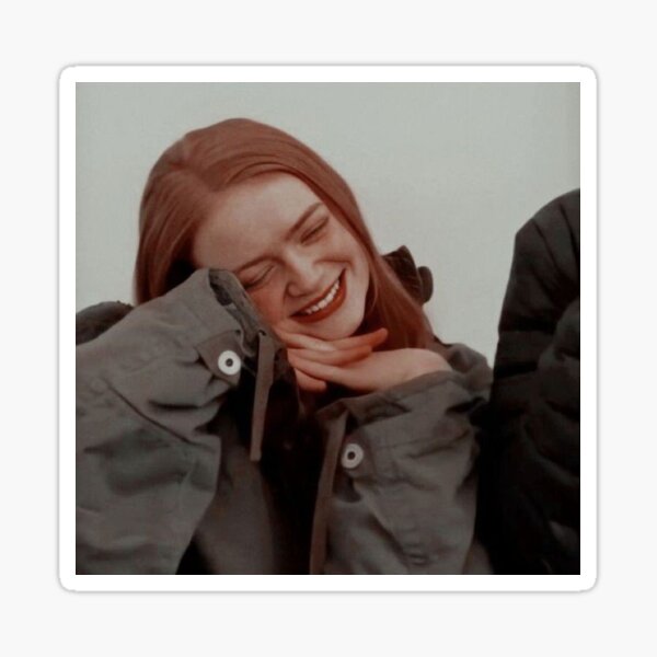 Sadie sink (cosas más extrañas) Pegatina