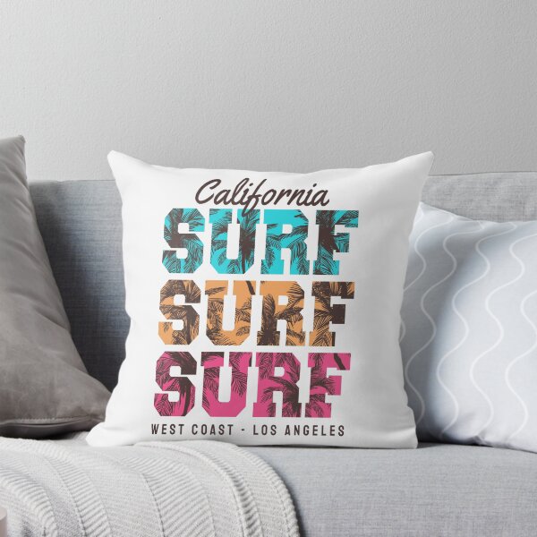 Item preview, California Surfing in Los Angeles-gift idea for experienced or beginner surfers designed and sold by BRtisticDesigns.
