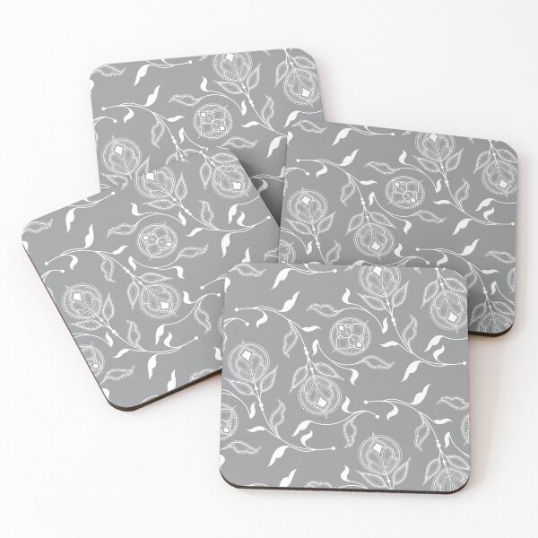 Item preview, Ultimate Gray Medallion Paisley designed and sold by Carolina Diaz.