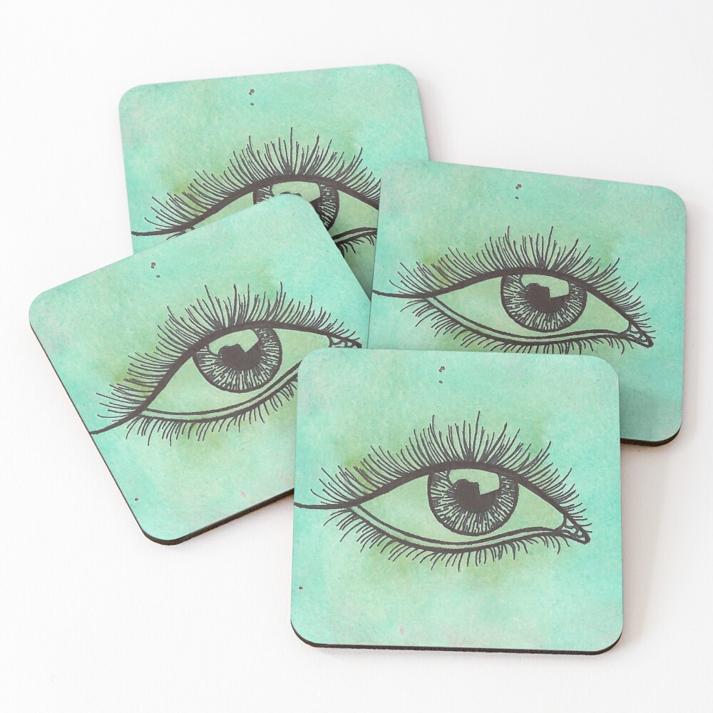 Item preview, Coasters (Set of 4) designed and sold by MirpandaWorks.