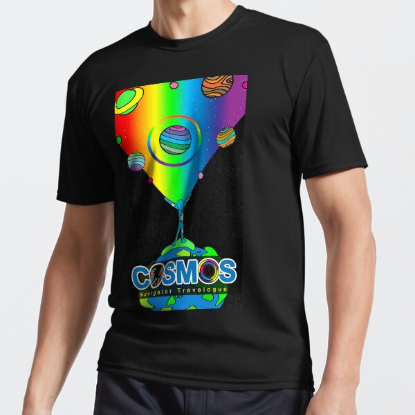 COSMOS: Navigator Travelogue - Electromagnetic Spectrum Pop 2 Active T-Shirt