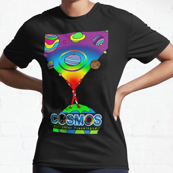 COSMOS: Navigator Travelogue - Electromagnetic Spectrum Pop 1 Active T-Shirt
