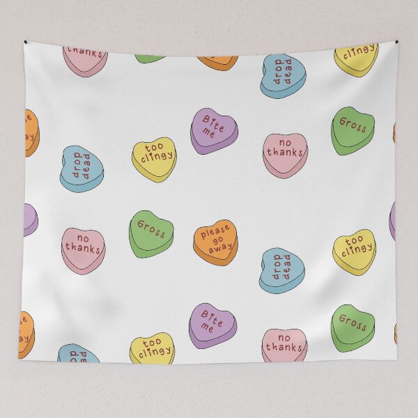 Item preview, sour candy hearts designed and sold by Juliaafterhours.