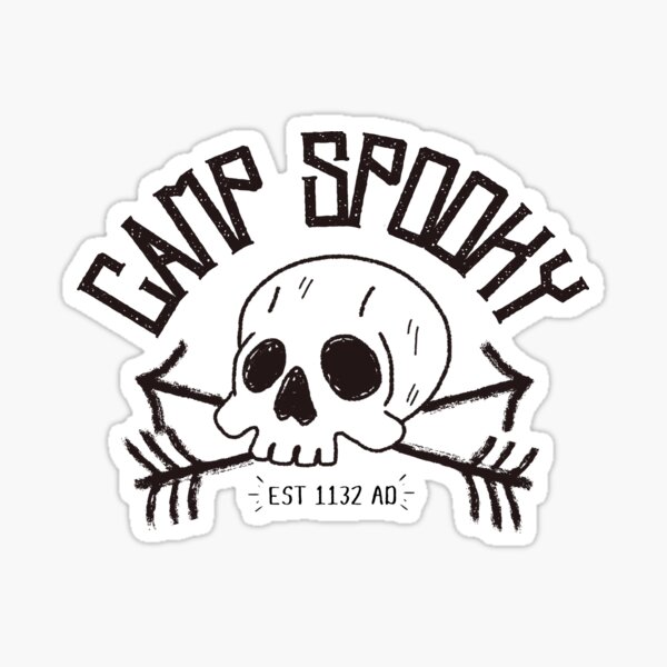 Item preview, Camp Spooky design from Monster Camp designed and sold by dontdoellisd.