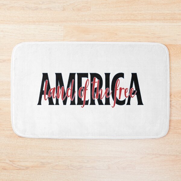 Item preview, America Land of the Free design USA Patriotic gift idea designed and sold by BRtisticDesigns.