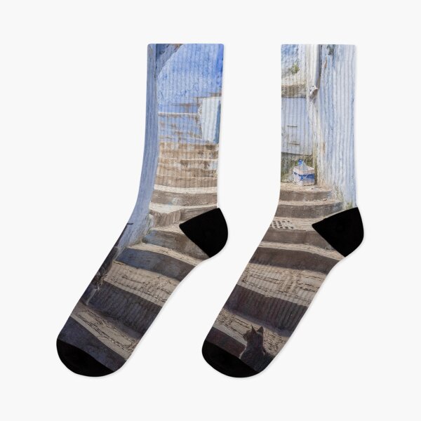 Item preview, Early Morning in Chefchaouen designed and sold by Marylou Badeaux.