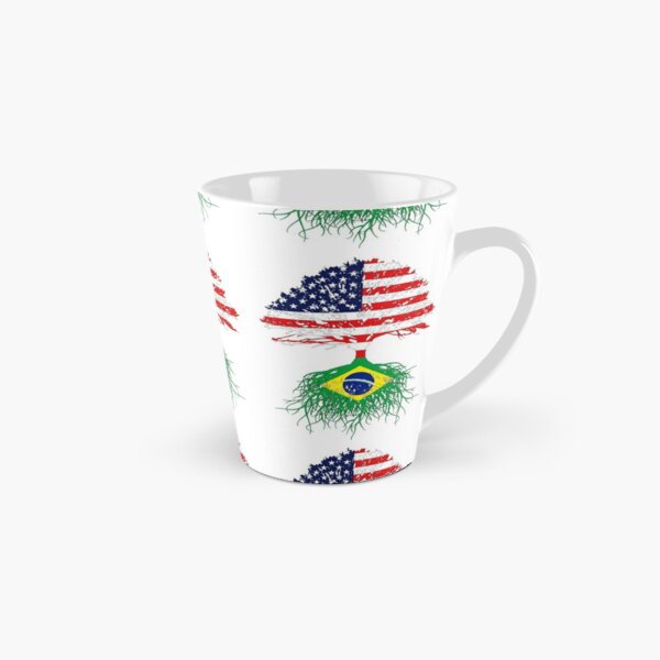 Brazilian Flag Mug Vintage Cup Brasil Country Brazil Gift 