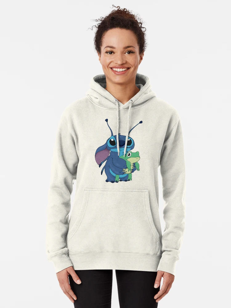 Stitch and Frog Pullover Hoodie for Sale by WhateverHerFace