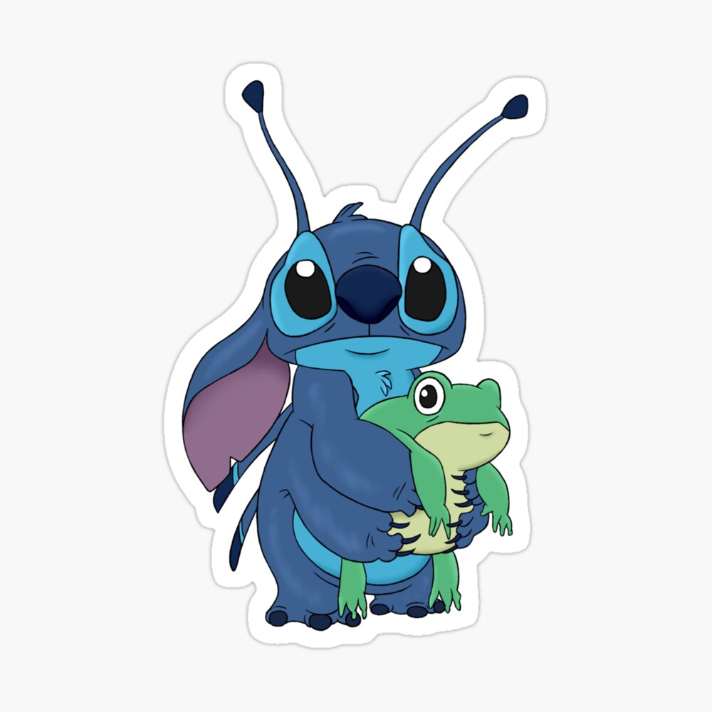 Stitch and Frog Pullover Hoodie for Sale by WhateverHerFace