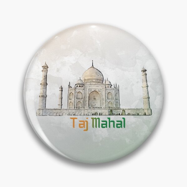 Item preview, Taj Mahal Watercolor designed and sold by KrisSidDesigns.
