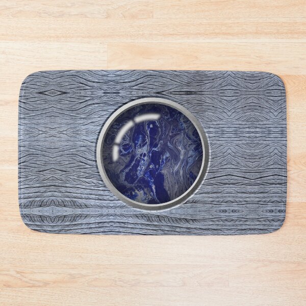 Item preview, Semiprecious: Sodalite in wood designed and sold by Fluid Visions.
