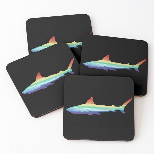 Item preview, RAINBOW SHARK designed and sold by THE AMERICAN TEEVANGELIST.