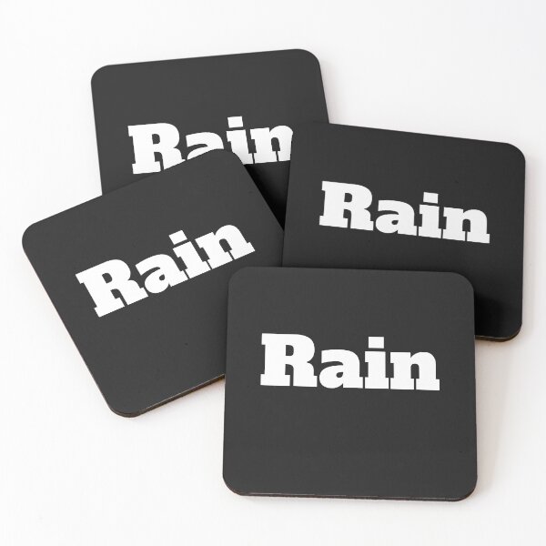 Item preview, Rain designed and sold by QuotesDogma.