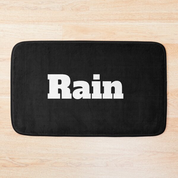 Item preview, Rain designed and sold by QuotesDogma.