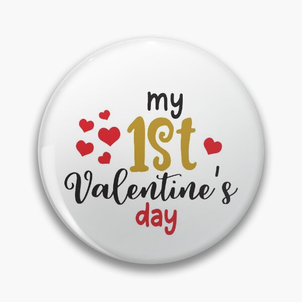 Item preview, My 1st Valentine's Day| Valentine's Day Design designed and sold by chris-ellis-art.