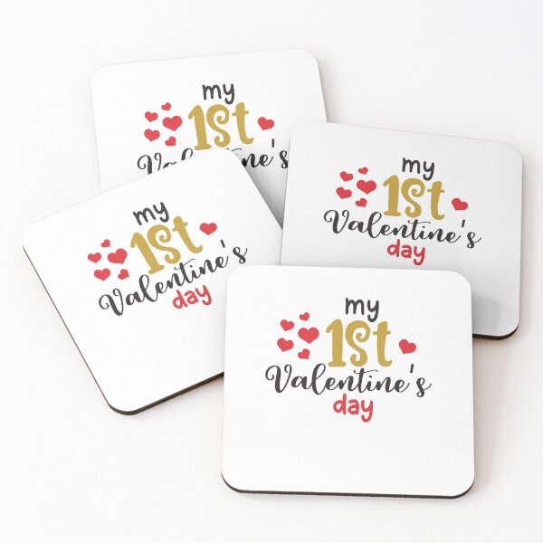 Item preview, My 1st Valentine's Day| Valentine's Day Design designed and sold by chris-ellis-art.