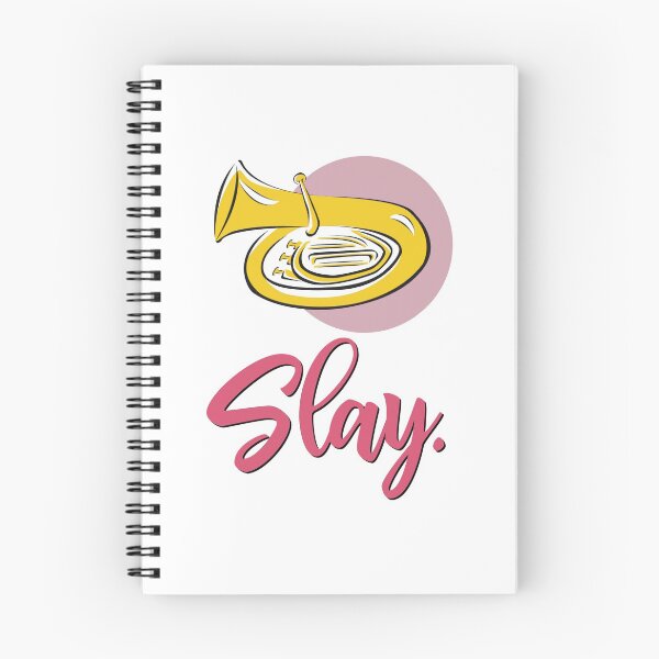 Item preview, Slay - Tuba/Sousaphone/Euphonium designed and sold by BandMomDesigns.