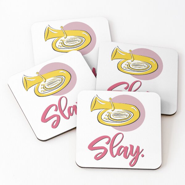 Item preview, Slay - Tuba/Sousaphone/Euphonium designed and sold by BandMomDesigns.