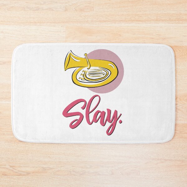Item preview, Slay - Tuba/Sousaphone/Euphonium designed and sold by BandMomDesigns.
