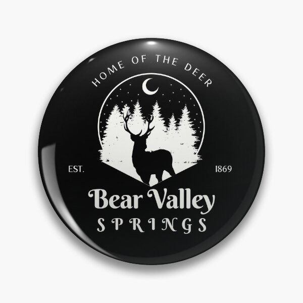 Item preview, Bear Valley Springs, CA. Home of the Deer Camping Text Typography Design designed and sold by Designs-Life.