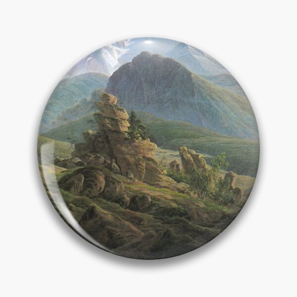 Item preview, The Watzmann by Caspar David Friedrich designed and sold by Chareliwag.