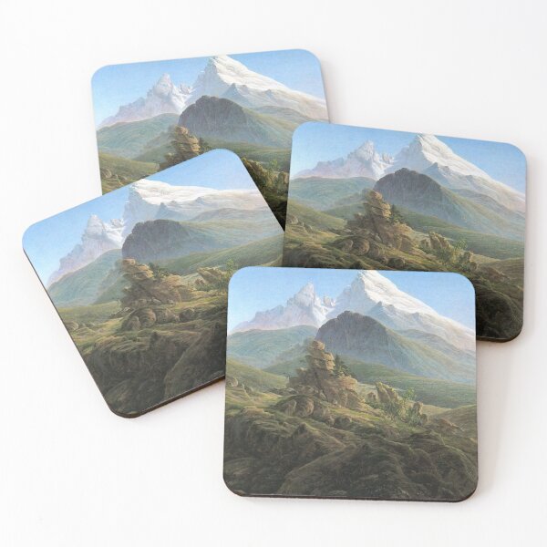 Item preview, The Watzmann by Caspar David Friedrich designed and sold by Chareliwag.
