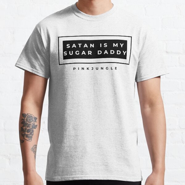 satan is my sugar daddy moletom com capuz