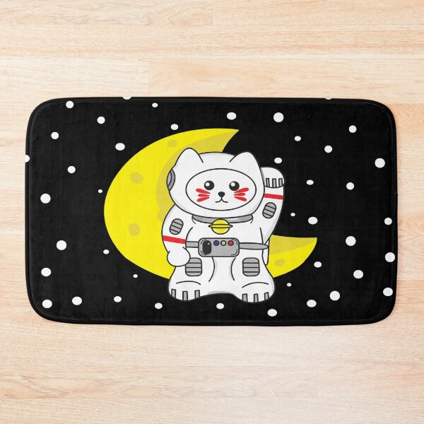 Item preview, Kawaii Maneki Neko Astronaut In The Space designed and sold by YueHeng Creates ⭐⭐⭐⭐⭐.